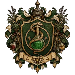 Brasão da guilda Alchemistae (Alquimista)