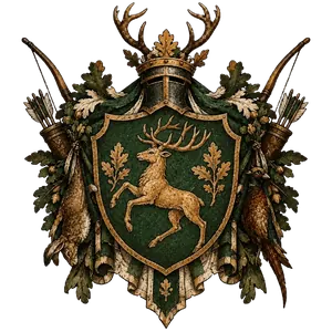 Brasão da guilda Venatores (Caçador)
